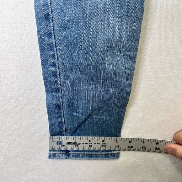 American Eagle Super Stretch Jegging Jeans Womens 6 Blue Denim Comfy 2497 - Picture 7 of 10